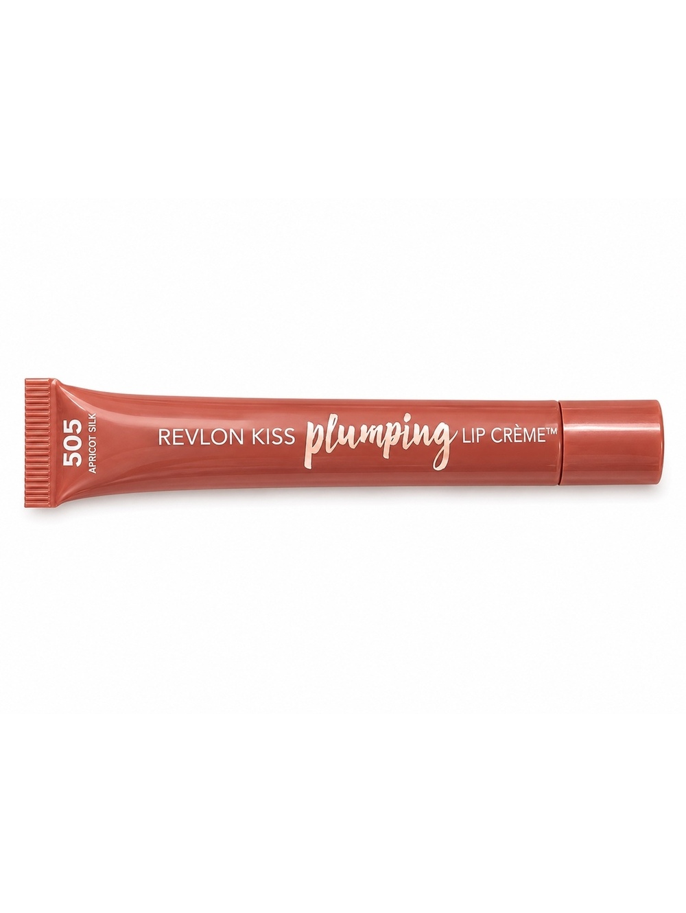 Revlon Kiss Plumping Lip Crème 505 Apricot Silk Lip Gloss Full Size New